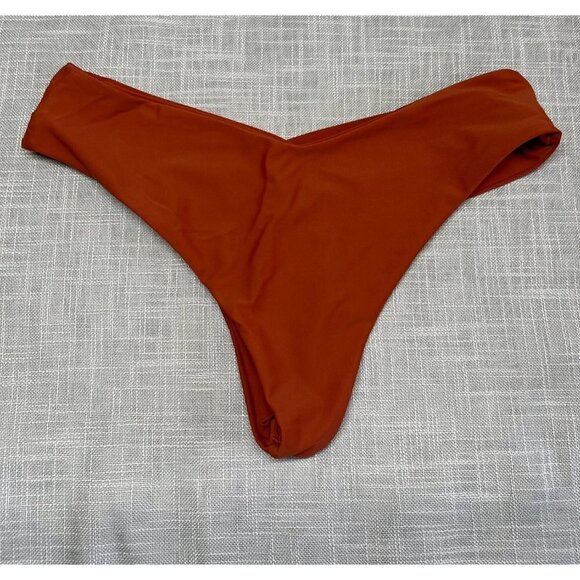Cupshe Rust Orange Bikini Bottoms Size Large - Picture 3 of 3